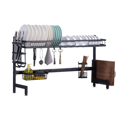 Poschodový odkvapkávač na riad na drez