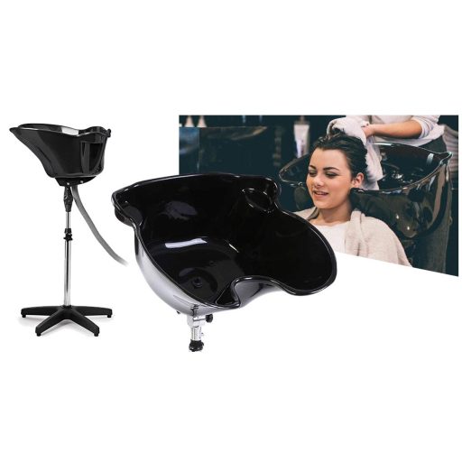 Prenosné kadernícke umývadlo na statíve