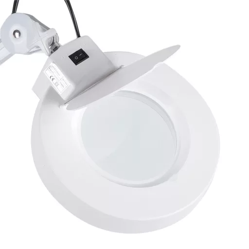Kozmetická lampa s lupou a stojanom
