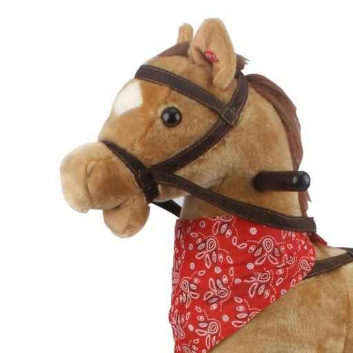 Hojdací koník so zvukom, 2 rôzne farby