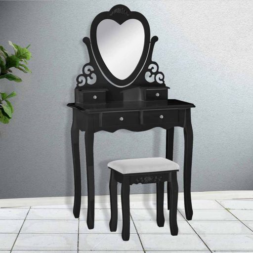 Toaletný stolík s taburetkou- London