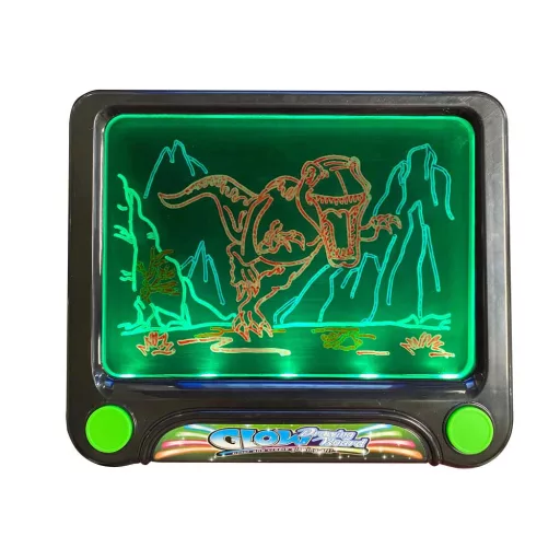 Magická svietiaca tabuľa, viac typov, dinosaurus
