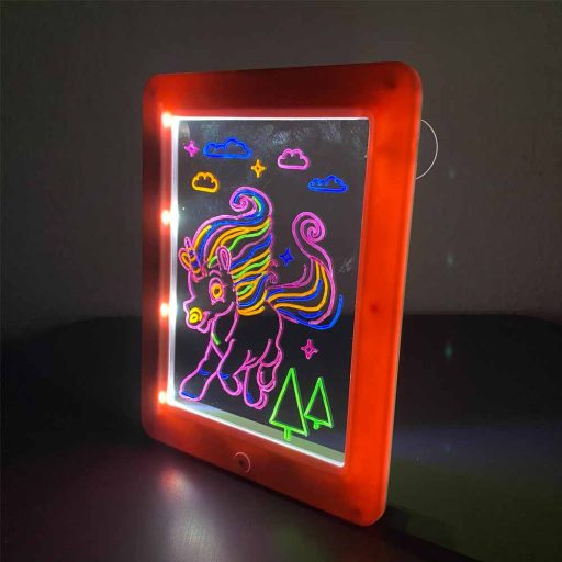 Magická svietiaca tabuľa, viac typov