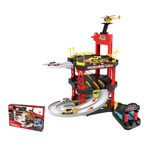 Parkovací dom, 55 dielov