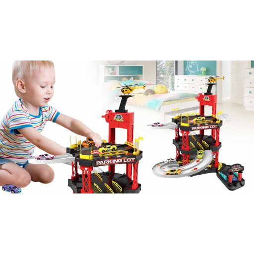 Parkovací dom, 55 dielov