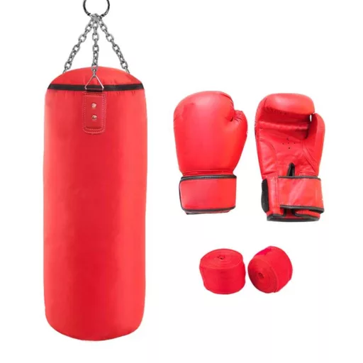 Boxovací set junior, rôzne veľkosti rukavíc, 8