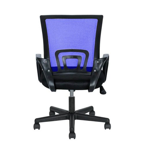 Kancelárska otočná stolička s podrúčkami v rôznych farbách- modrá