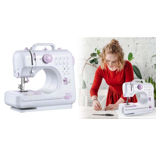 Mini šijací stroj s príslušenstvom