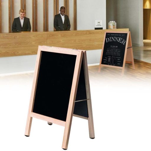 Kriedová pouličná tabuľa, 40x60 cm