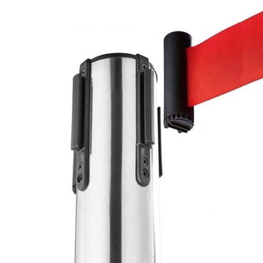 Vymedzovací stĺpik s pásom