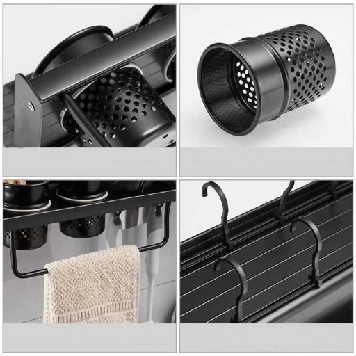 Kuchynský nástenný organizér