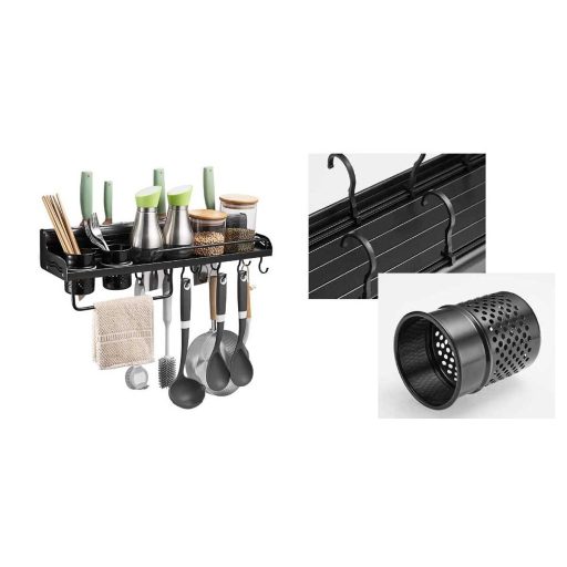 Kuchynský nástenný organizér