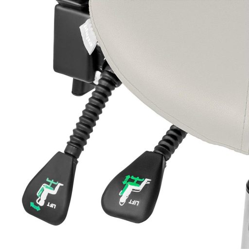 Otočná stolička s operadlom a tvarovaným sedadlom, 2 rôzne farby