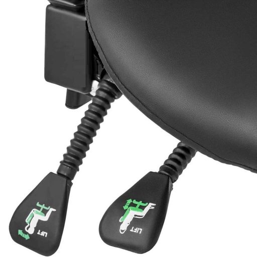 Otočná stolička s operadlom a tvarovaným sedadlom, 2 rôzne farby