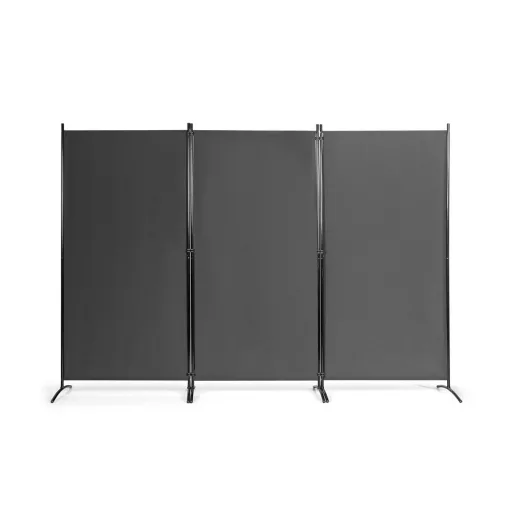 Mobilný paraván 260x180 cm, sivý