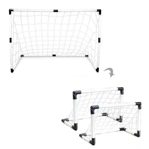 Futbalové bránky 2 v 1
