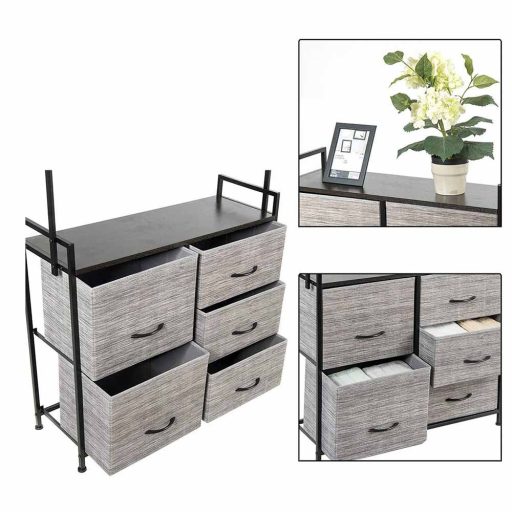 Mobilný zásuvkový stojan na oblečenie