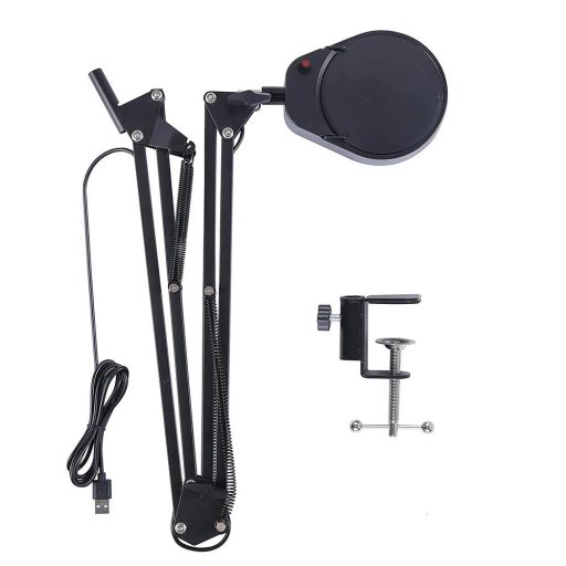 Stolová LED lupa s 2 šošovkami