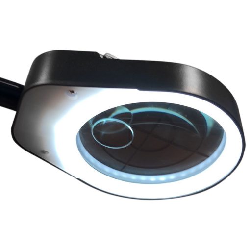Stolová LED lupa s 2 šošovkami