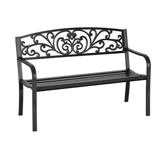 Záhradná lavička, niekoľko typov