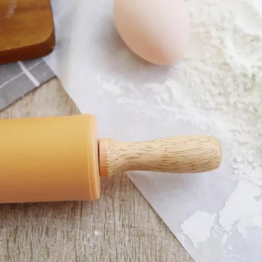 Silikónový valček s podložkou na cesto