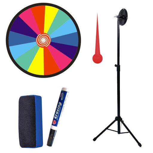 Popisovateľné koleso štastia so stojanom