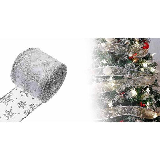 Vianočný pásik s 250 LED diódami, strieborný, 25 m