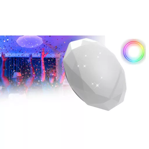 RGB LED inteligentné stropné svietidlo