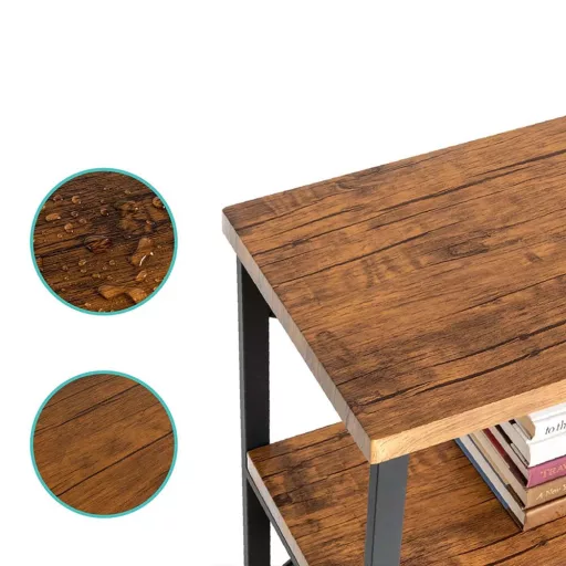 Trojúrovňový odkladací regál