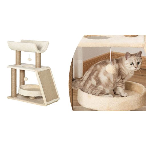 Škrabadlo pre mačky, béžové