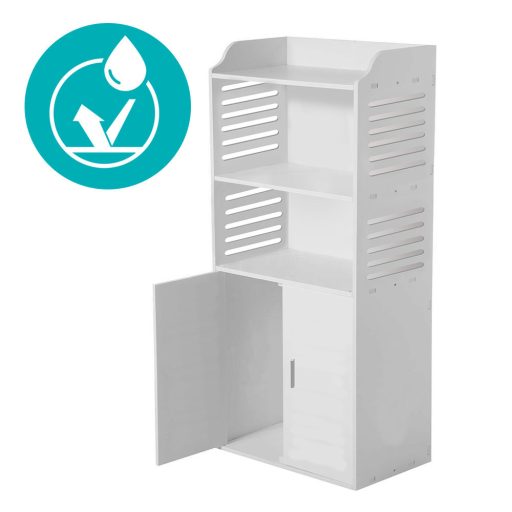 Malá kúpeľňová skrinka, biela