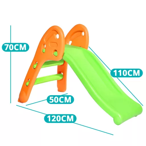 Skladacia plastová šmykľavka