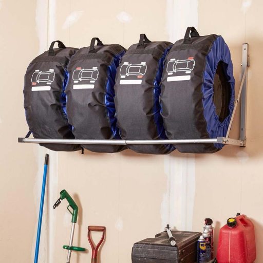 Nástenný držiak na pneumatiky