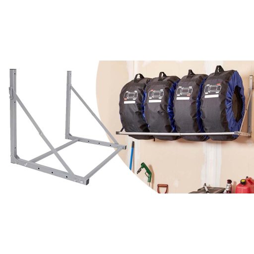 Nástenný držiak na pneumatiky