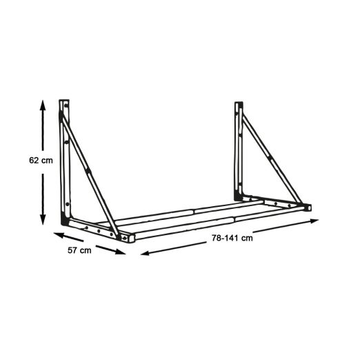 Nástenný držiak na pneumatiky