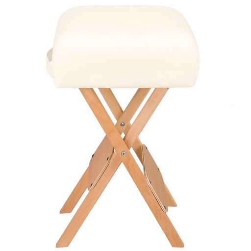 Skladacia stolička k masážnemu lôžku s 2 kusovou sadou masérskych valcov