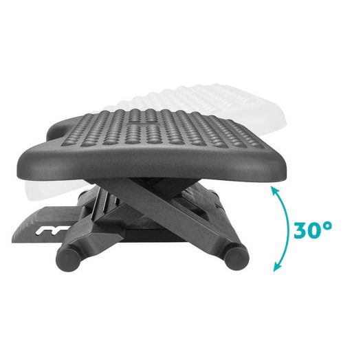 Kancelárska podnožka s nastaviteľnou výškou