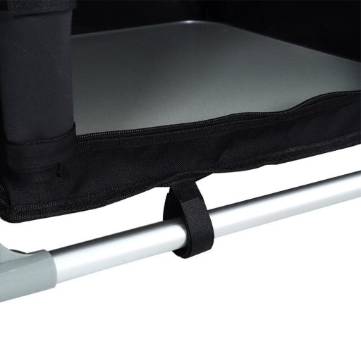 Prenosná kempingová skrinka s policami