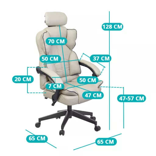 Lux riaditeľská otočná stolička, rôzne farby