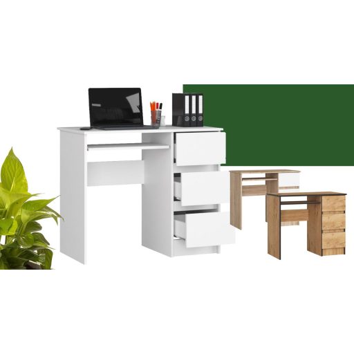 Biely písací stôl