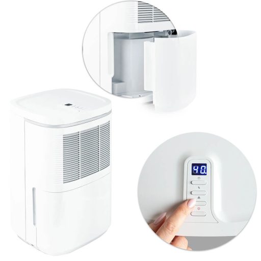 Odvlhčovač vzduchu s LED displejom a nádržom kapacity  2,2 litrov