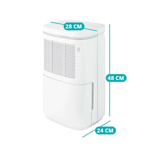 Odvlhčovač vzduchu s LED displejom a nádržom kapacity  2,2 litrov