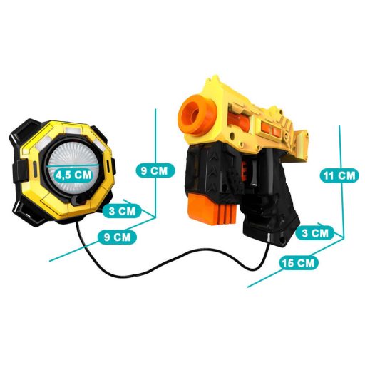 Sada 4 laserových zbraní