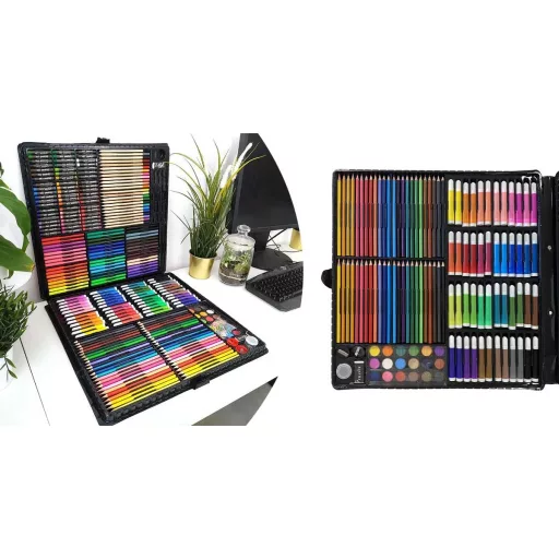 Súprava na maľovanie a kreslenie pre deti, 258 ks