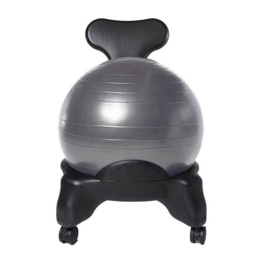 Fitness stolička s loptou s priemerom 55 cm