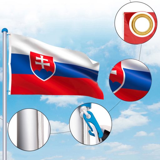 Slovenská vlajka 90*150 cm