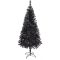 Čierny umelý vianočný stromček, 120 cm 230 vetiev