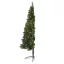 Umelý vianočný polovičný stromček, 80 LED- ov, 120 cm 140 vetiev