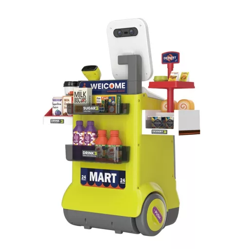Mobilný detský supermarket, 48 dielov