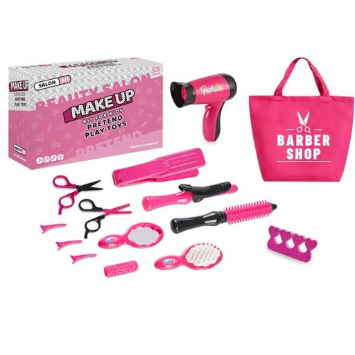 Hračkárska kozmetická súprava s taškou cez rameno, 17 dielov